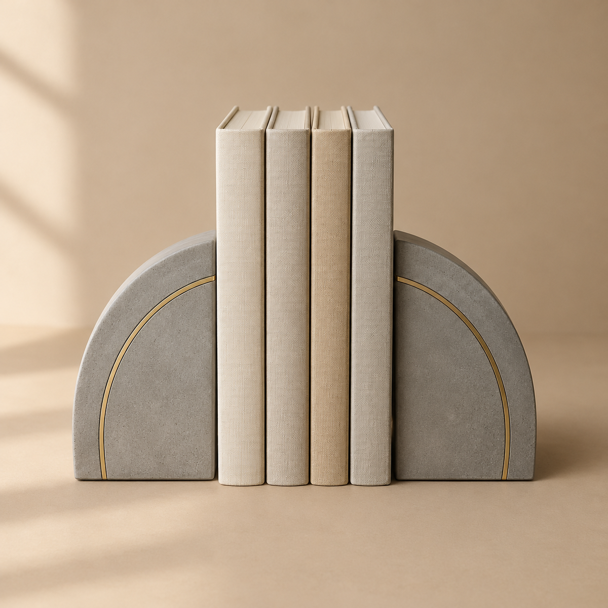 Halo Bookends, Pair, Bremara House