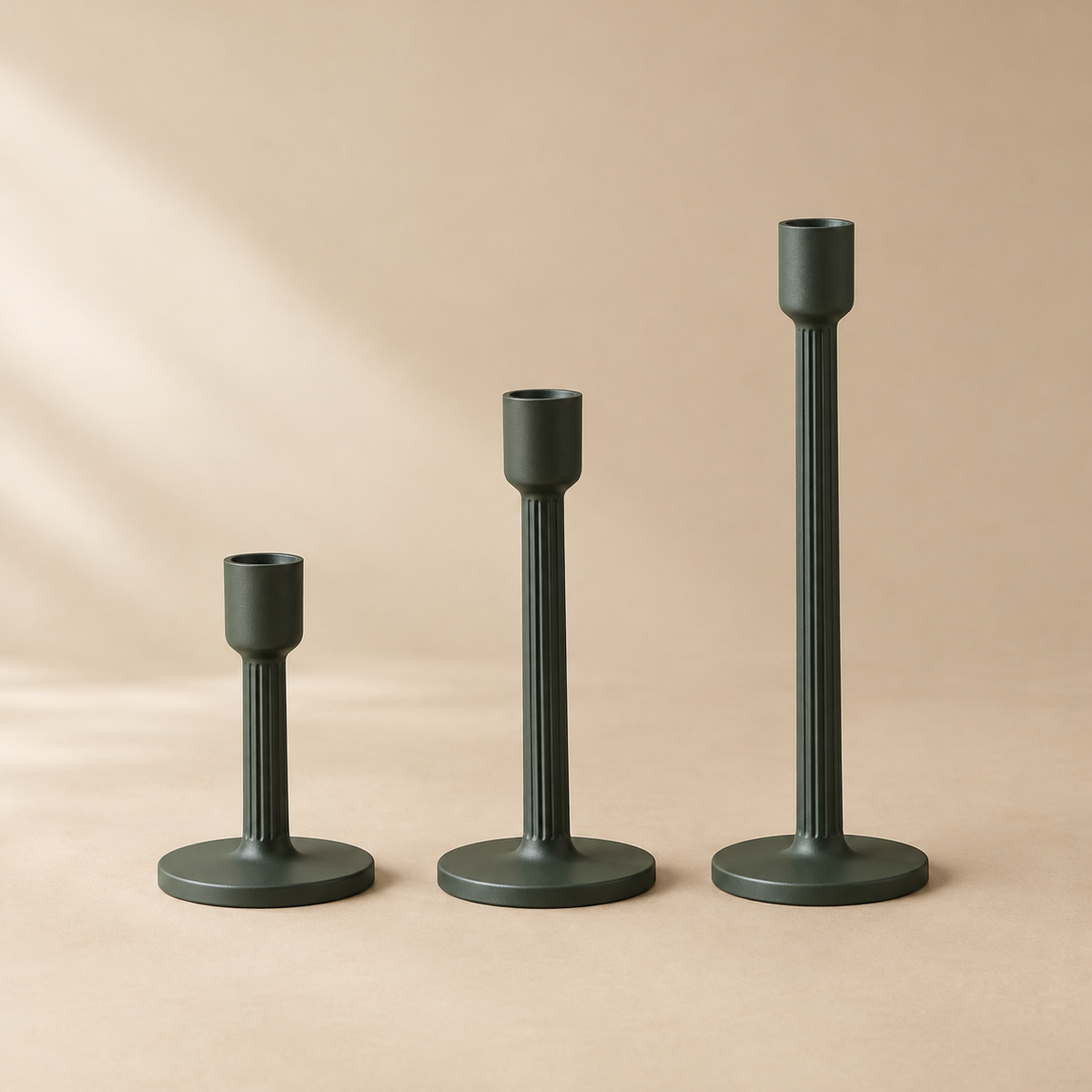 Spire Taper Holders, Set of 3, Bremara House